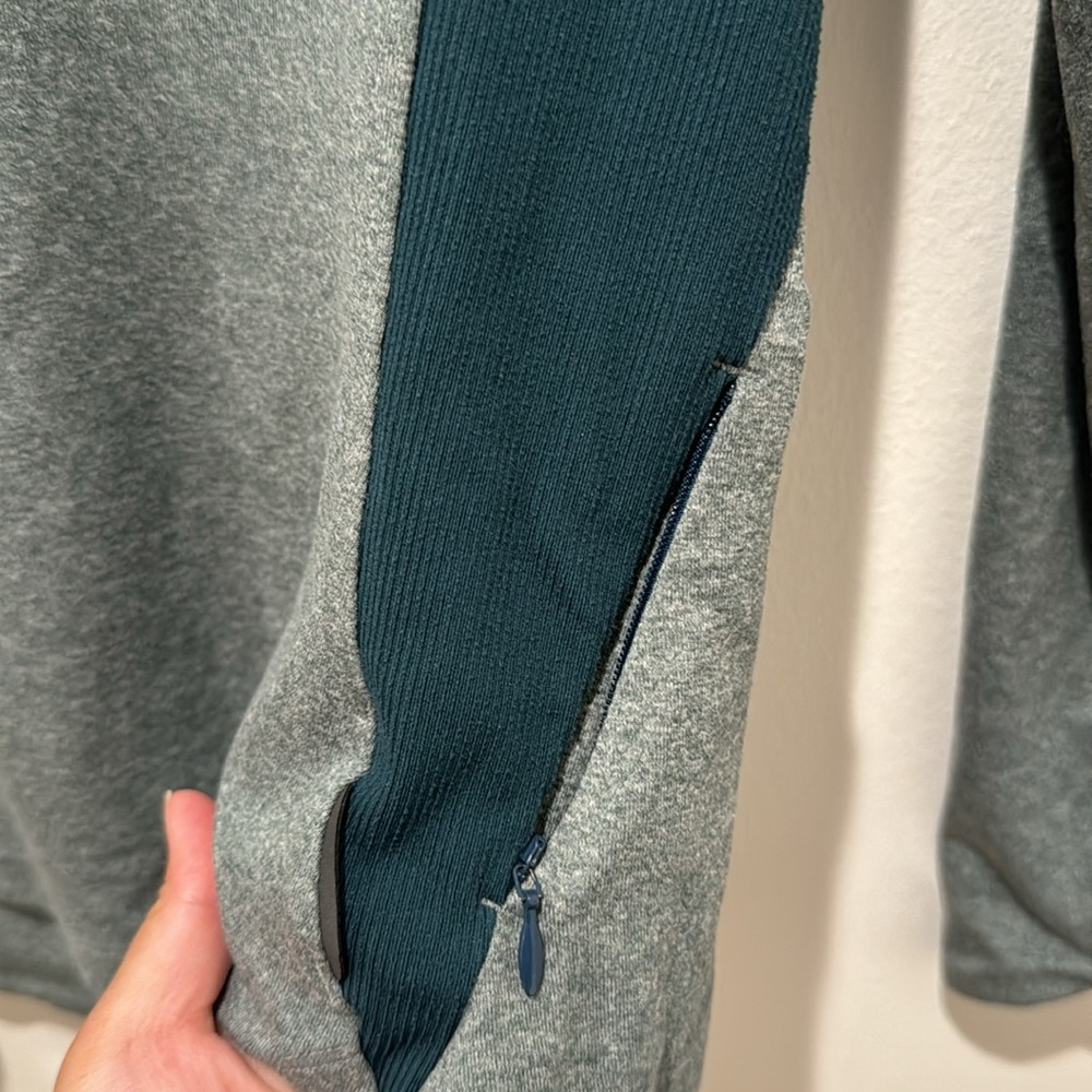 Rei Co-Op Base layer Women Extra Large Long Sleeve 1/4 Zip Pullover Green S - Picture 3 of 5